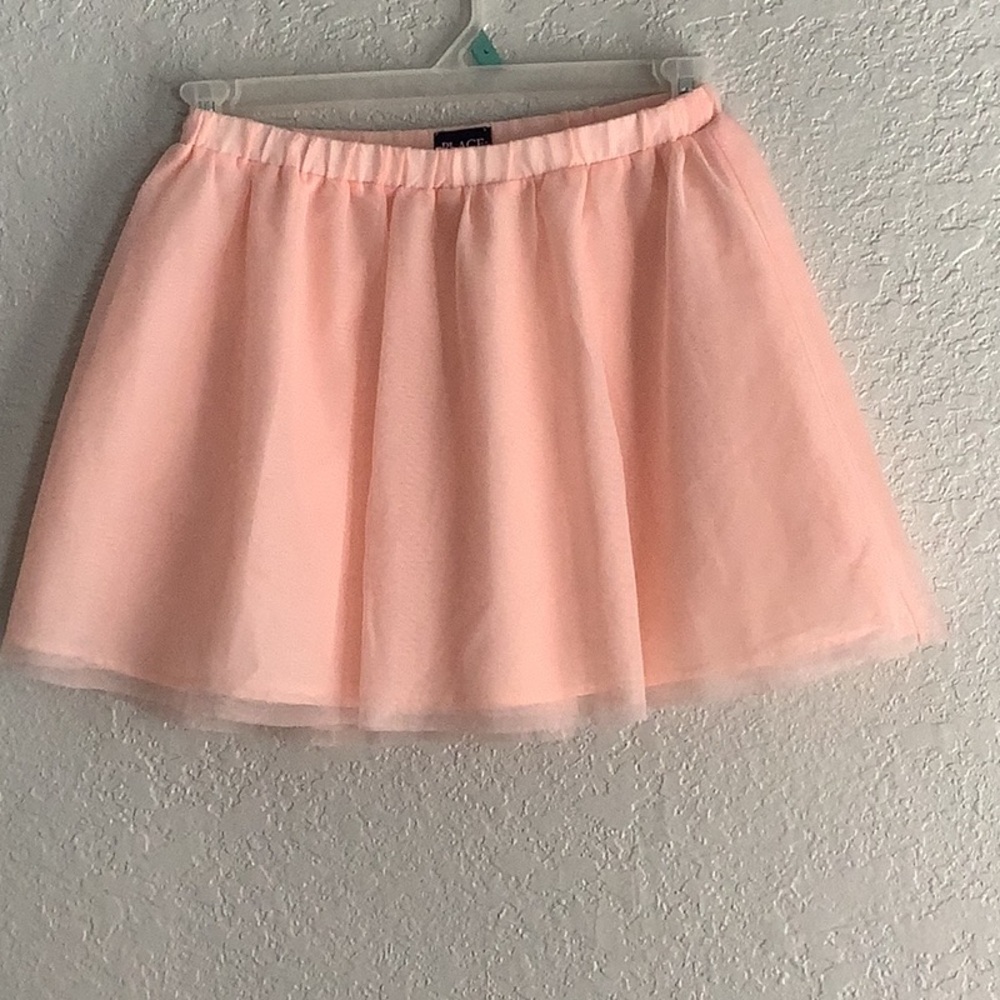 Place Soft Pink Tulle Kids Skirt size L